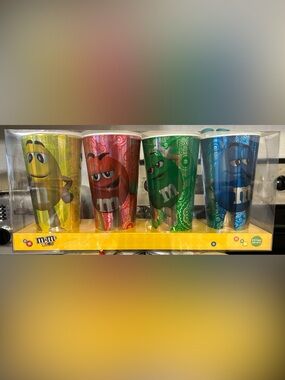 M&M's Reusable Party Cups NEW